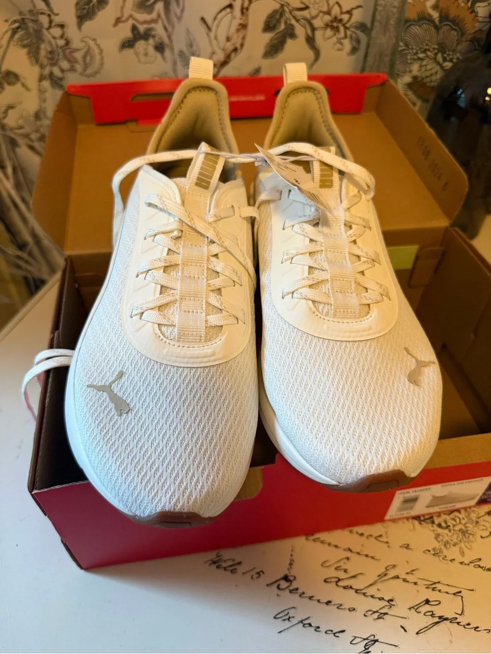 Puma Women's Sophia Evo Cream Sneaker